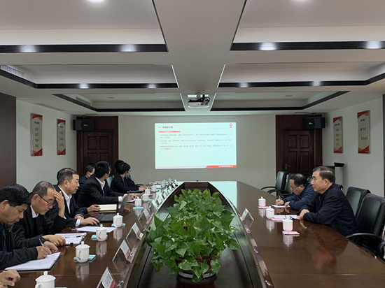 原中国建材集团领导、现浙江大学教授刘志江一行莅临公司调研